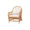 Bali & Pari Reina Bohemian Light Honey Rattan Arm Chair 246-13726-ZORO - alternate 1